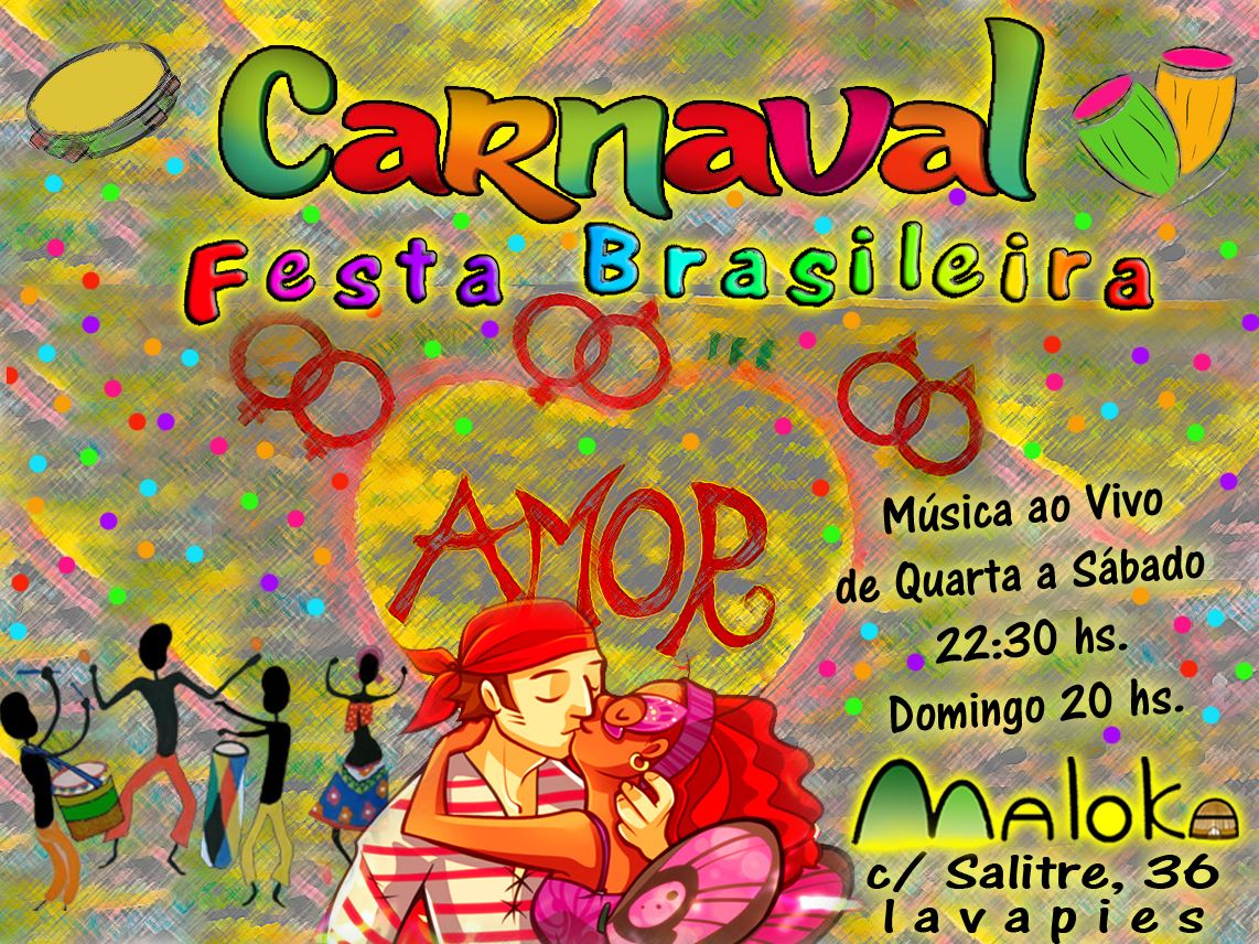 Carnaval brasileiro no Maloka