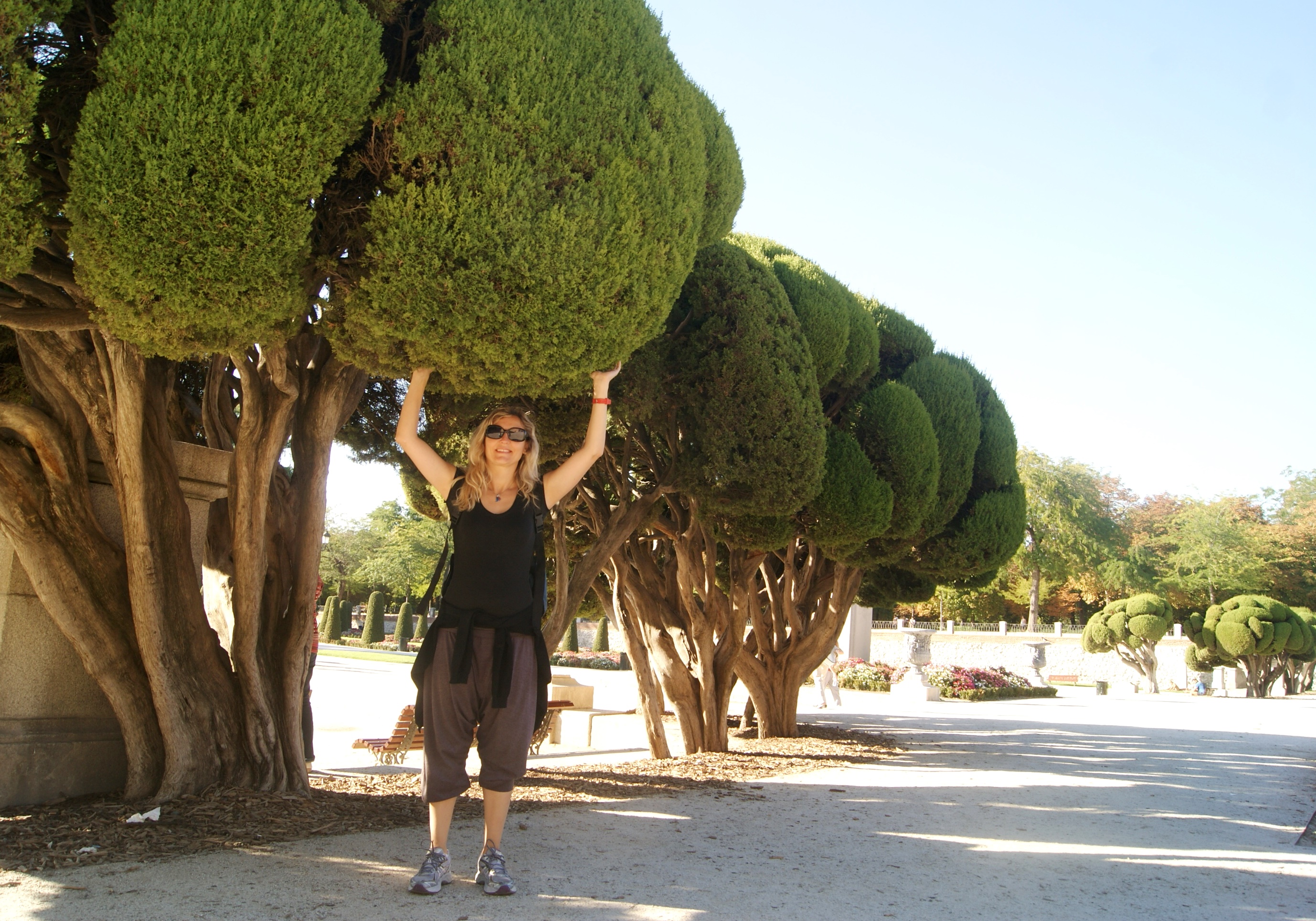 Cris no Parque do Retiro