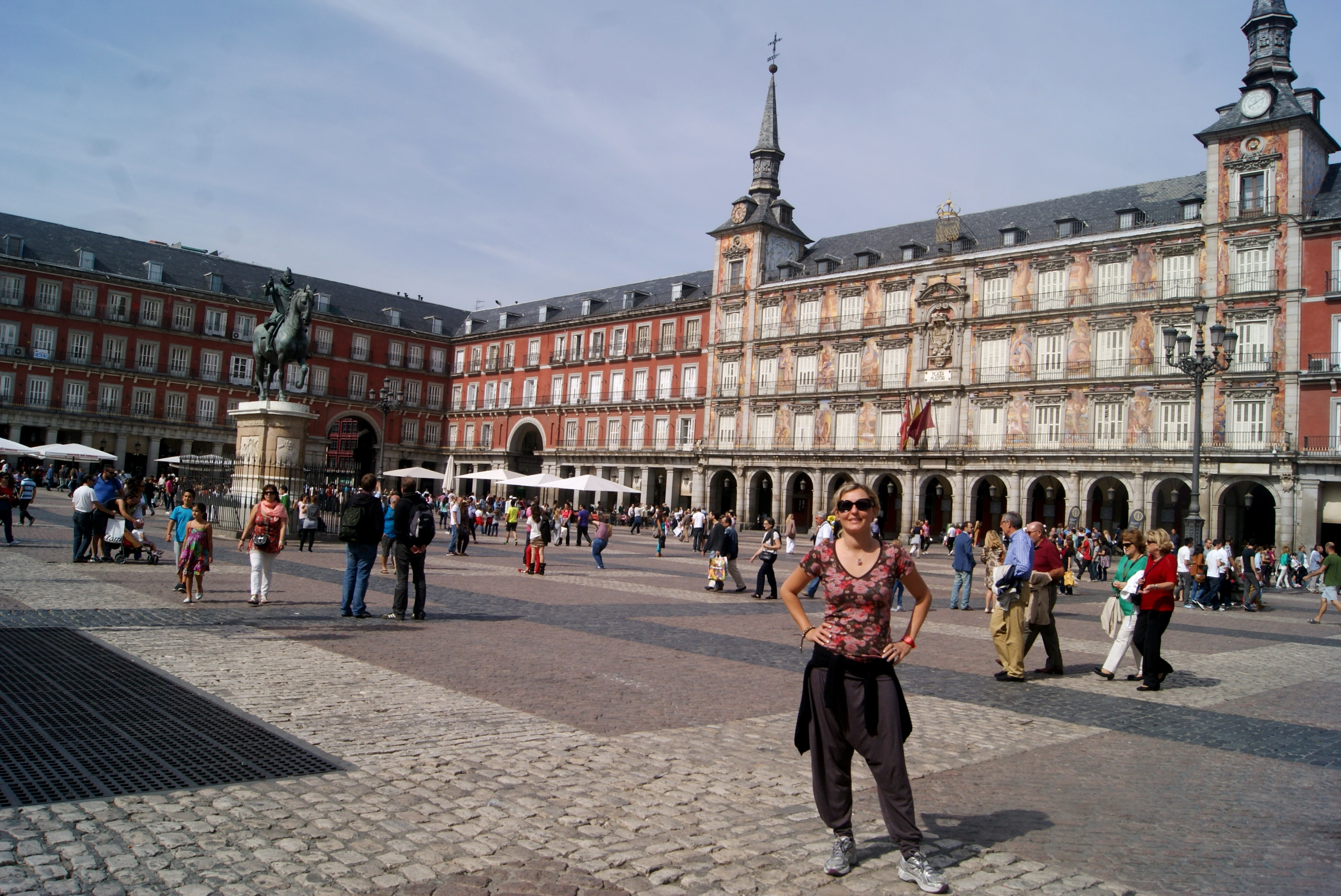 Cris na Plaza Mayor