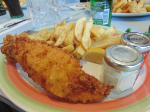 londres fish and chips