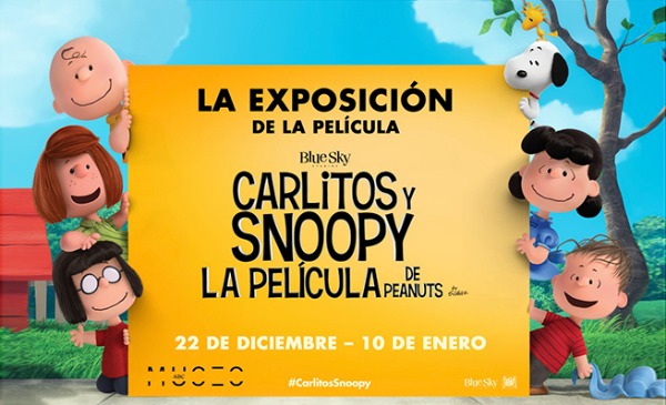 carlitos y snoopy exposición