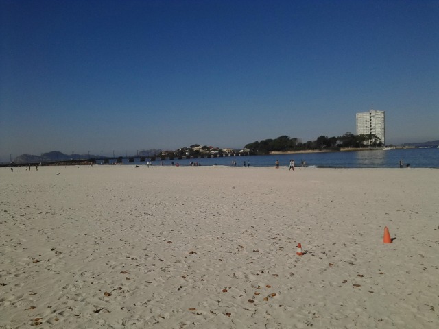 A Galícia tem praia, mas o clima não colabora muito...