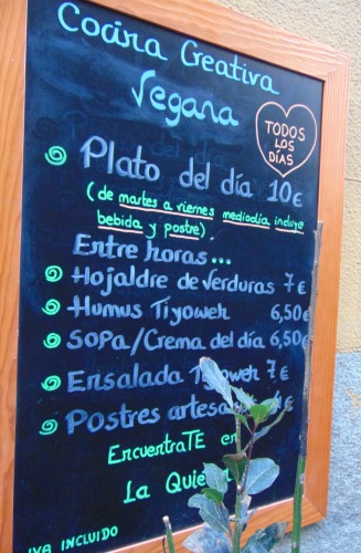 restaurante vegano madrid