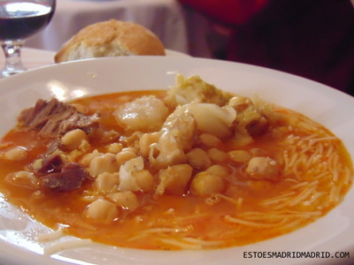 cocido,Madrid,gastronomia,comida